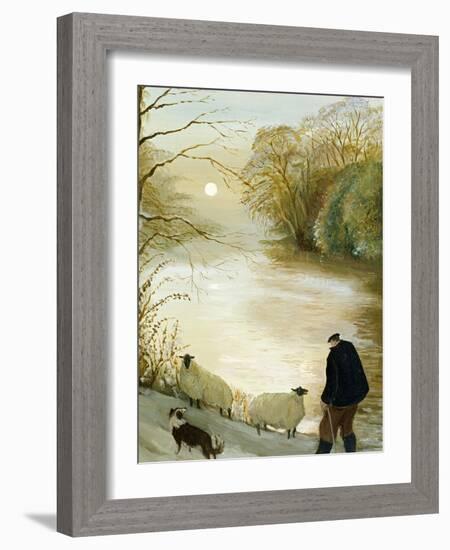 The Stray Sheep-Margaret Loxton-Framed Giclee Print