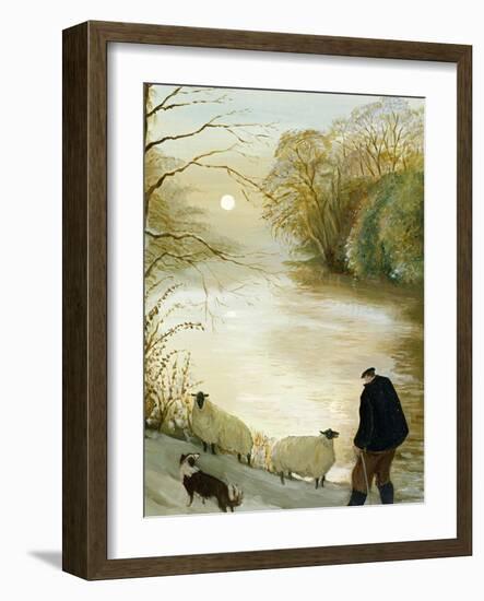 The Stray Sheep-Margaret Loxton-Framed Giclee Print