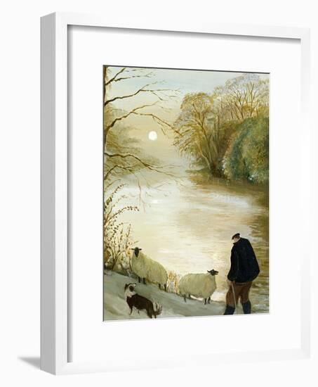 The Stray Sheep-Margaret Loxton-Framed Giclee Print