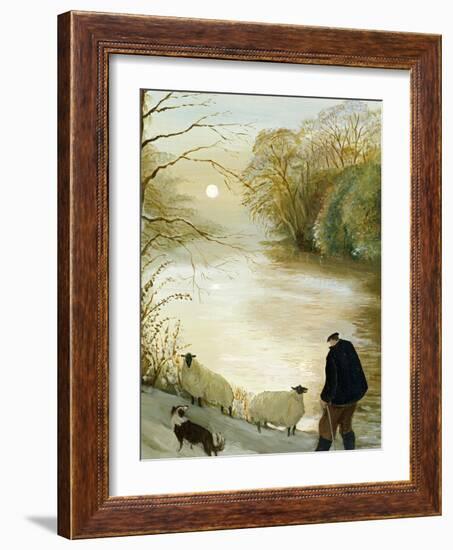 The Stray Sheep-Margaret Loxton-Framed Giclee Print