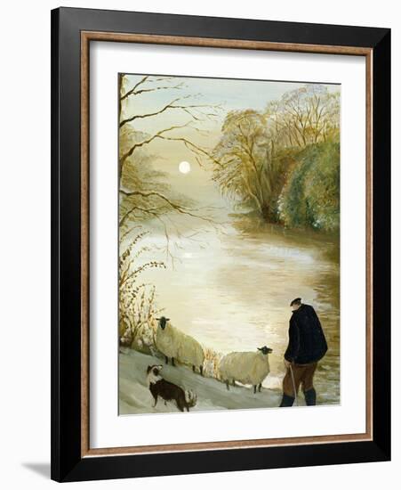 The Stray Sheep-Margaret Loxton-Framed Giclee Print