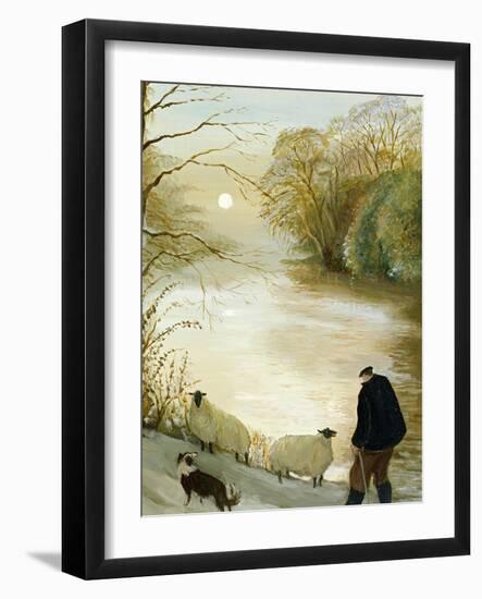 The Stray Sheep-Margaret Loxton-Framed Giclee Print