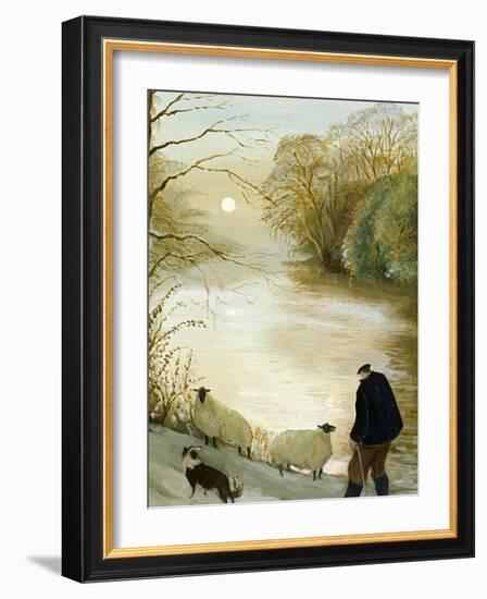 The Stray Sheep-Margaret Loxton-Framed Giclee Print