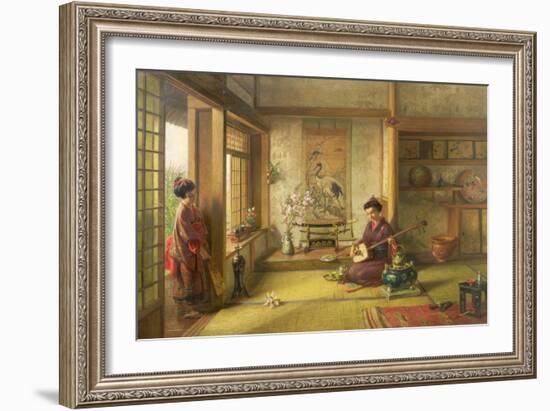 The Stray Shuttlecock-Frank Dillon-Framed Giclee Print