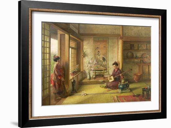 The Stray Shuttlecock-Frank Dillon-Framed Giclee Print