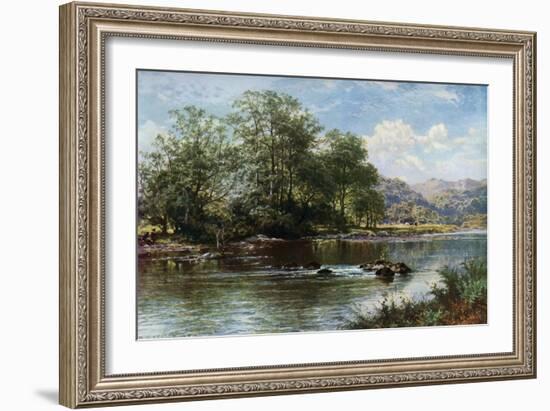 The Stream in Summer Time, 1887-Benjamin Williams Leader-Framed Giclee Print