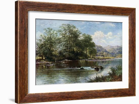 The Stream in Summer Time, 1887-Benjamin Williams Leader-Framed Giclee Print