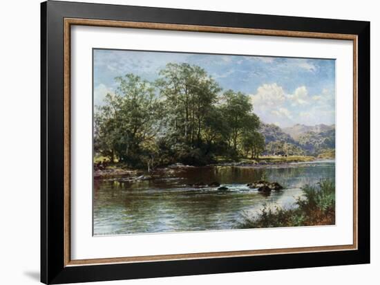 The Stream in Summer Time, 1887-Benjamin Williams Leader-Framed Giclee Print