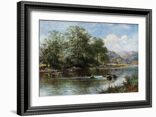 The Stream in Summer Time, 1887-Benjamin Williams Leader-Framed Giclee Print