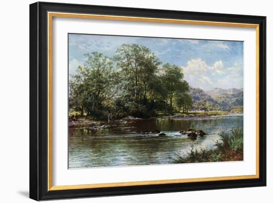 The Stream in Summer Time, 1887-Benjamin Williams Leader-Framed Giclee Print