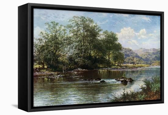 The Stream in Summer Time, 1887-Benjamin Williams Leader-Framed Premier Image Canvas