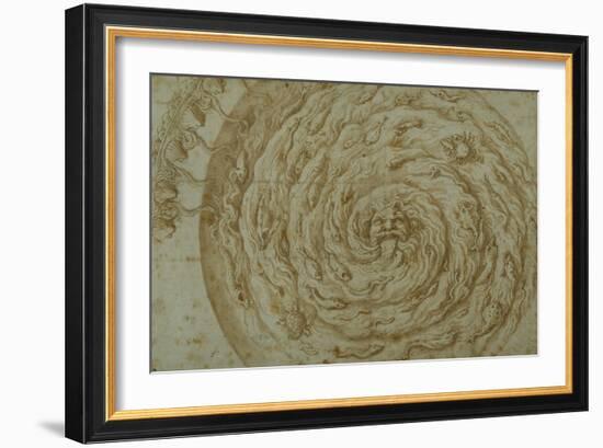 The Stream Oceanus-Giulio Romano-Framed Giclee Print