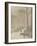 The Street, Design for a Poster (Photogravure)-Alfred Stieglitz-Framed Giclee Print