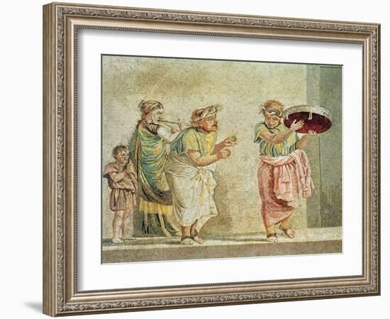 The Street Musicians, circa 100 BC-null-Framed Giclee Print