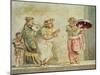 The Street Musicians, circa 100 BC-null-Mounted Giclee Print
