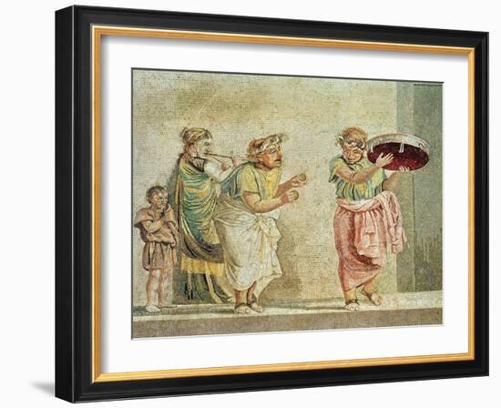 The Street Musicians, circa 100 BC-null-Framed Giclee Print