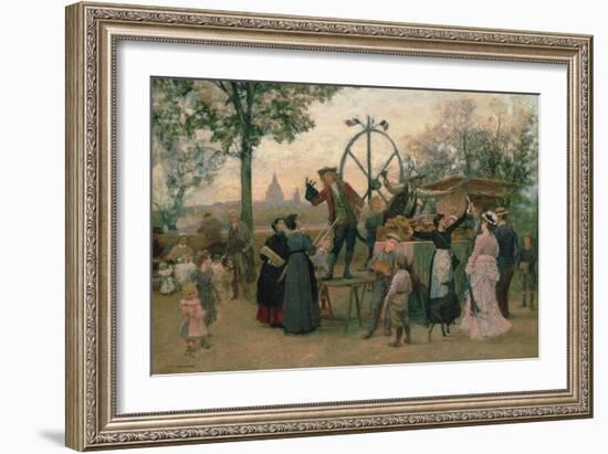 The Street Players-Marie Francois Firmin-Girard-Framed Giclee Print