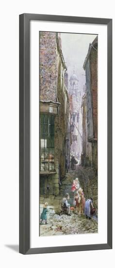 The Street Urchins-Louise J. Rayner-Framed Giclee Print