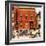 The Street Was Never the Same Again-Norman Rockwell-Framed Giclee Print