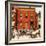 The Street Was Never the Same Again-Norman Rockwell-Framed Giclee Print