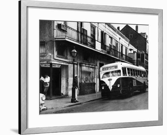 The Streetcar Named Desire is Now a Bus-null-Framed Photographic Print