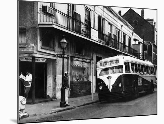 The Streetcar Named Desire is Now a Bus-null-Mounted Photographic Print