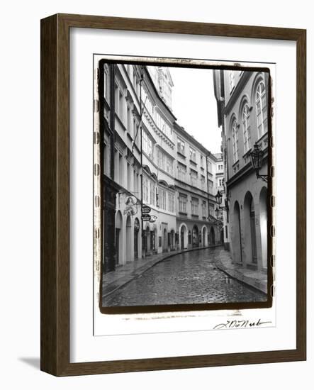 The Streets of Prague I-Laura Denardo-Framed Art Print