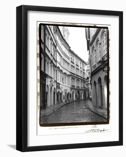 The Streets of Prague I-Laura Denardo-Framed Art Print