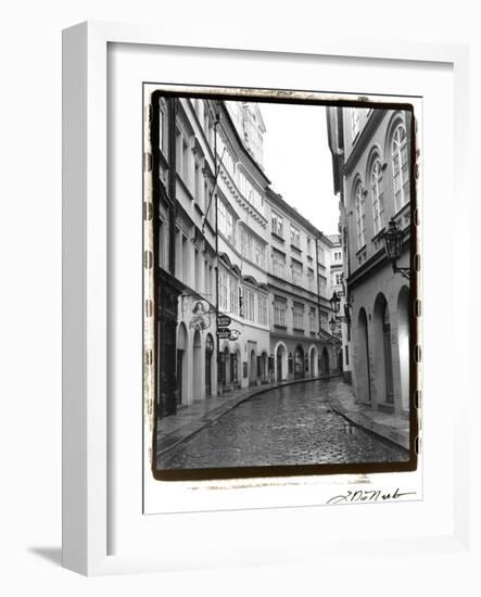 The Streets of Prague I-Laura Denardo-Framed Art Print