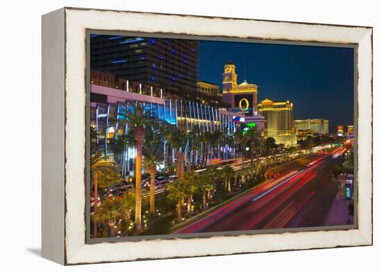 The Strip, Las Vegas, Nevada, United States of America, North America-Alan Copson-Framed Premier Image Canvas