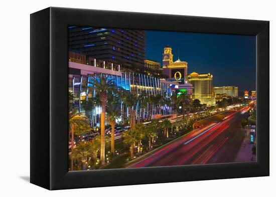 The Strip, Las Vegas, Nevada, United States of America, North America-Alan Copson-Framed Premier Image Canvas