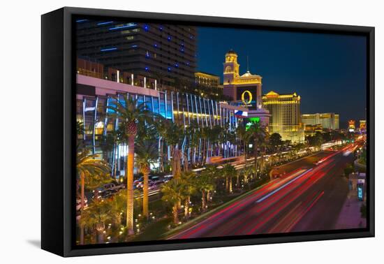 The Strip, Las Vegas, Nevada, United States of America, North America-Alan Copson-Framed Premier Image Canvas