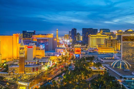 The Strip Las Vegas Nevada United States Of America North America Photographic Print Alan Copson Art Com