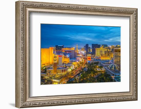 The Strip, Las Vegas, Nevada, United States of America, North America-Alan Copson-Framed Photographic Print