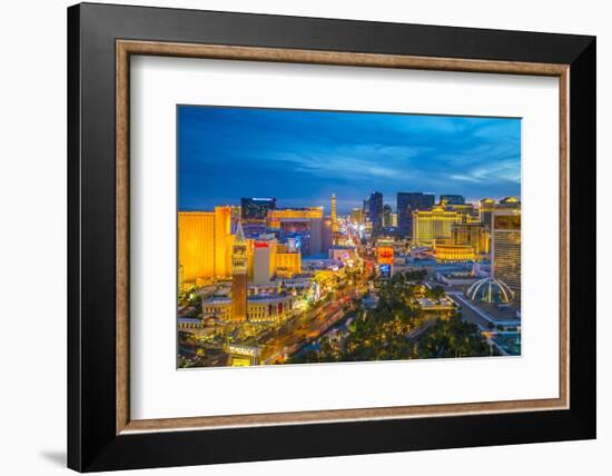 The Strip, Las Vegas, Nevada, United States of America, North America-Alan Copson-Framed Photographic Print