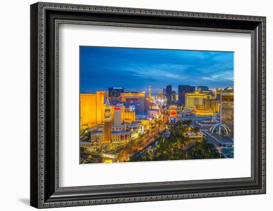 The Strip, Las Vegas, Nevada, United States of America, North America-Alan Copson-Framed Photographic Print