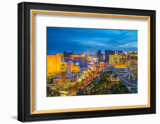 The Strip, Las Vegas, Nevada, United States of America, North America-Alan Copson-Framed Photographic Print