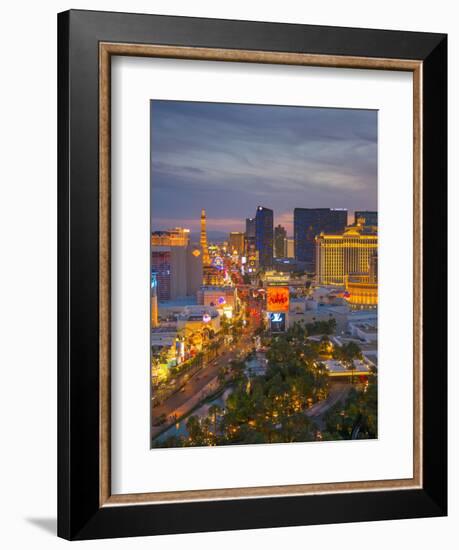 The Strip, Las Vegas, Nevada, United States of America, North America-Alan Copson-Framed Photographic Print