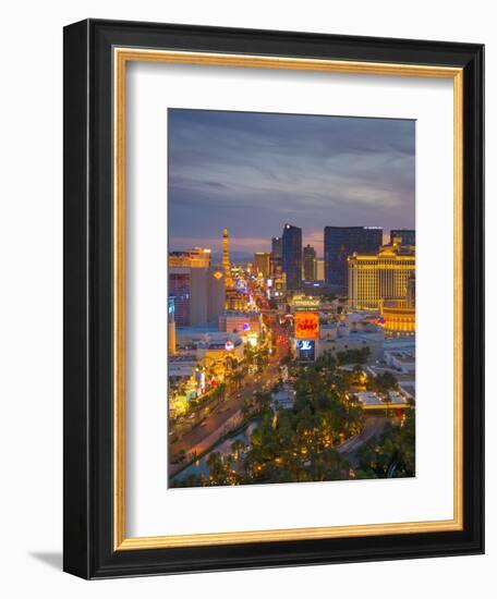 The Strip, Las Vegas, Nevada, United States of America, North America-Alan Copson-Framed Photographic Print