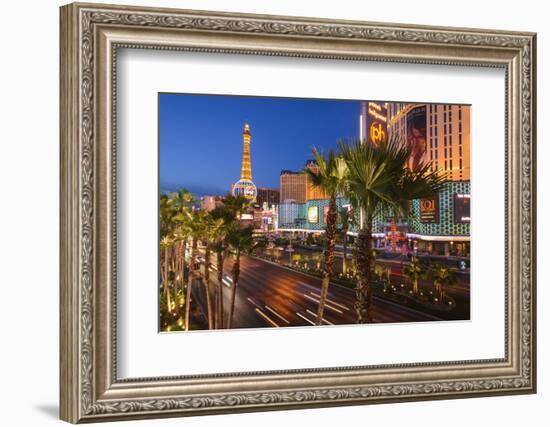 The Strip, Las Vegas, Nevada, United States of America, North America-Gary-Framed Photographic Print