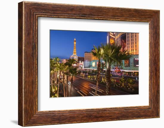 The Strip, Las Vegas, Nevada, United States of America, North America-Gary-Framed Photographic Print