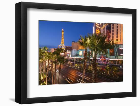 The Strip, Las Vegas, Nevada, United States of America, North America-Gary-Framed Photographic Print