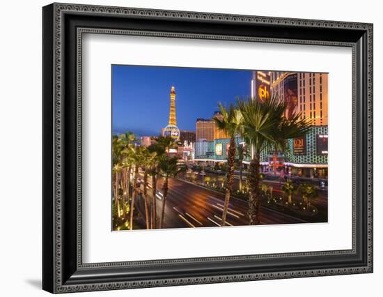 The Strip, Las Vegas, Nevada, United States of America, North America-Gary-Framed Photographic Print