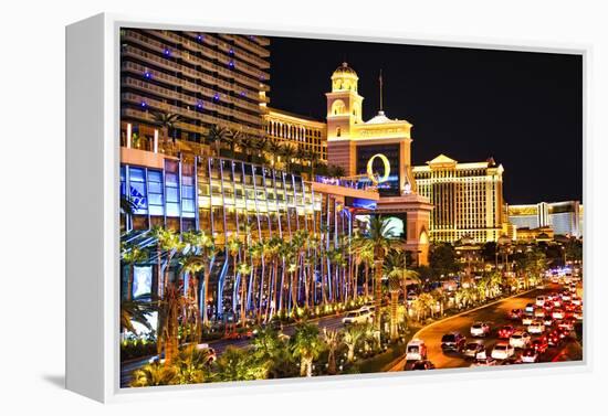 The Strip - Las Vegas - Nevada - United States-Philippe Hugonnard-Framed Premier Image Canvas
