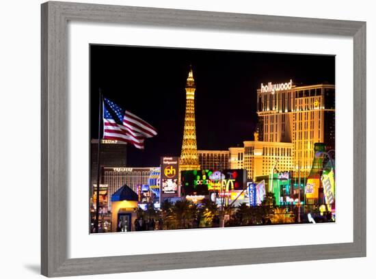 The Strip - Las Vegas - Nevada - United States-Philippe Hugonnard-Framed Photographic Print