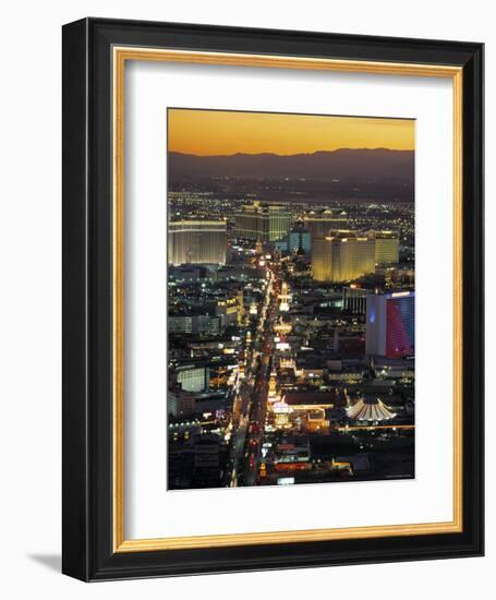 The Strip, Las Vegas, Nevada, USA-Gavin Hellier-Framed Photographic Print