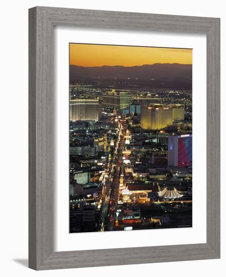 The Strip, Las Vegas, Nevada, USA-Gavin Hellier-Framed Photographic Print