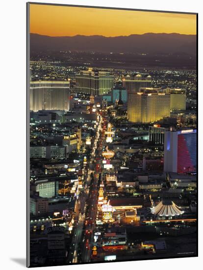 The Strip, Las Vegas, Nevada, USA-Gavin Hellier-Mounted Photographic Print