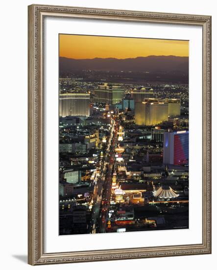 The Strip, Las Vegas, Nevada, USA-Gavin Hellier-Framed Photographic Print