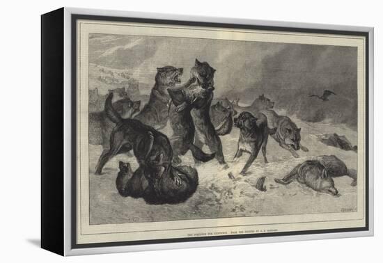 The Struggle for Existence-George Bouverie Goddard-Framed Premier Image Canvas